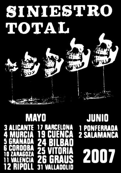 Gira mes de Mayo de Siniestro Total